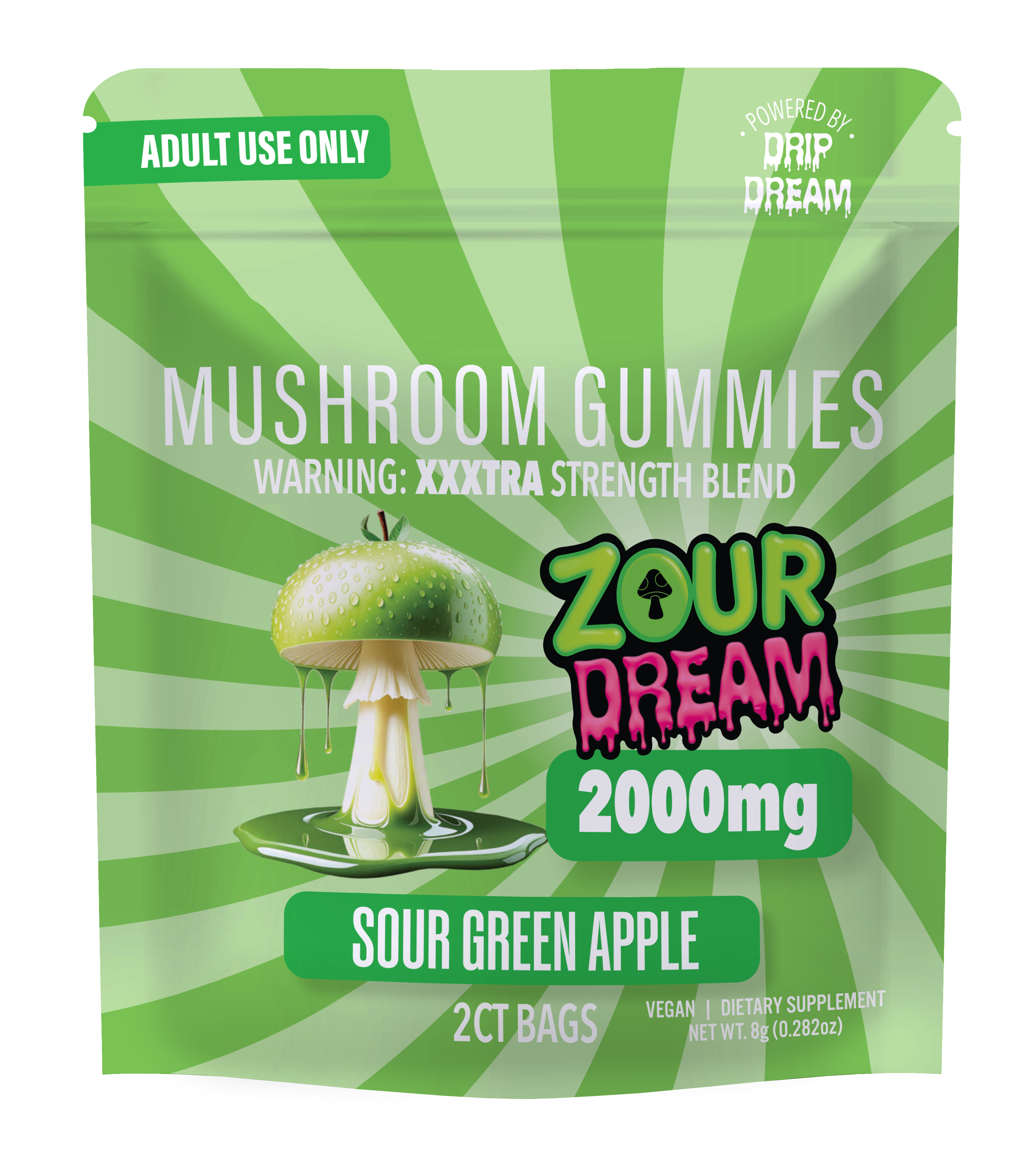 2CT ZOUR DREAM SOUR GREEN APPLE