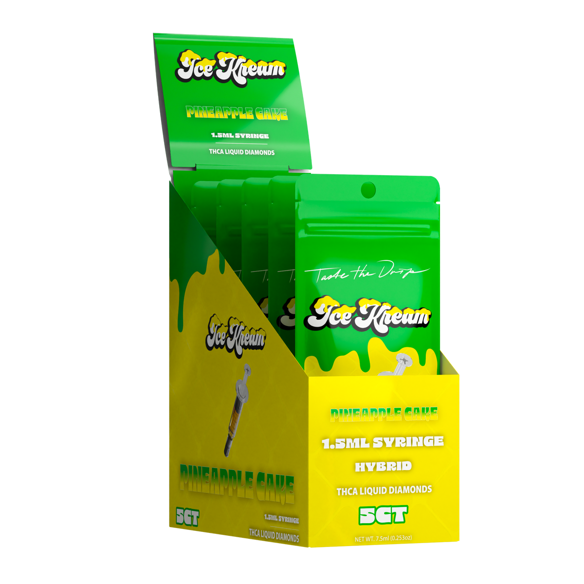 Ice Kream - Pineapple Cake THCA Syringe (1ML)