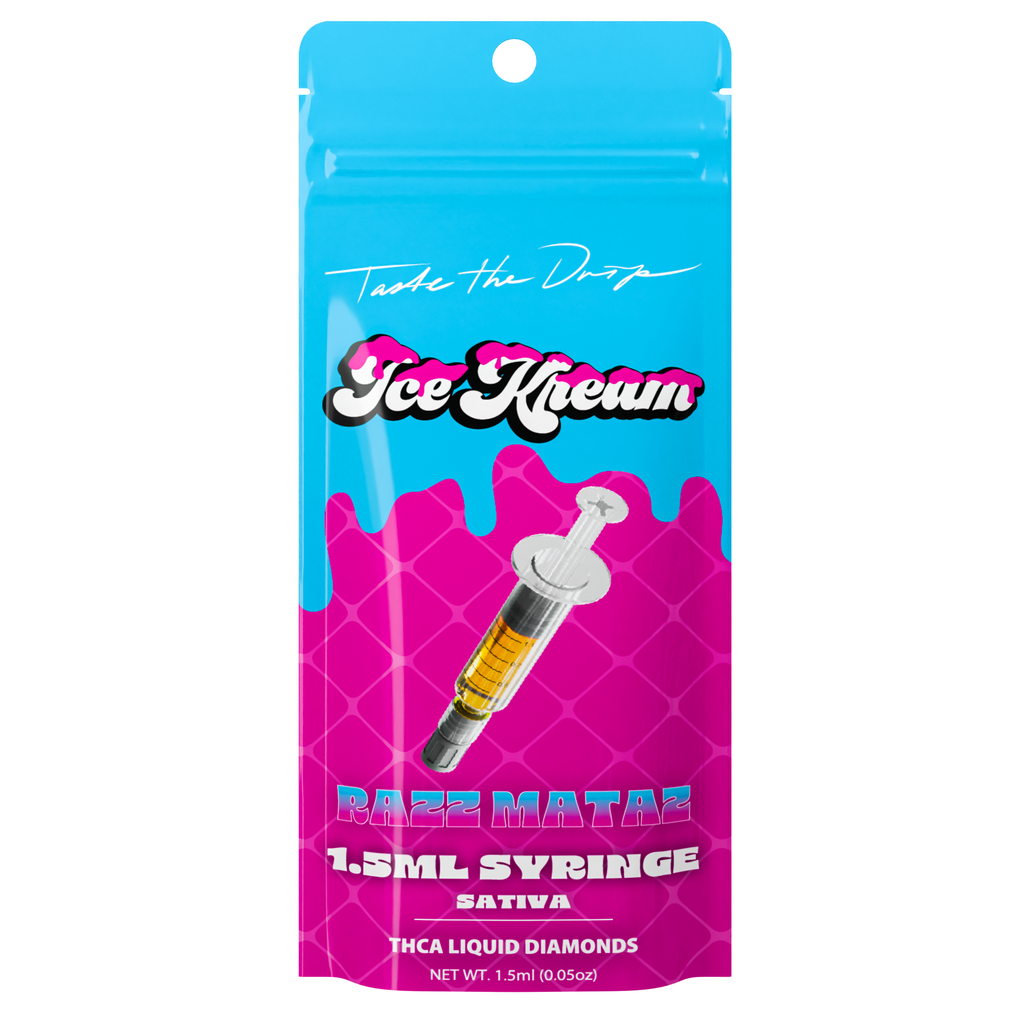 Ice Kream – Razz Mataz THCA Syringe (1ML)