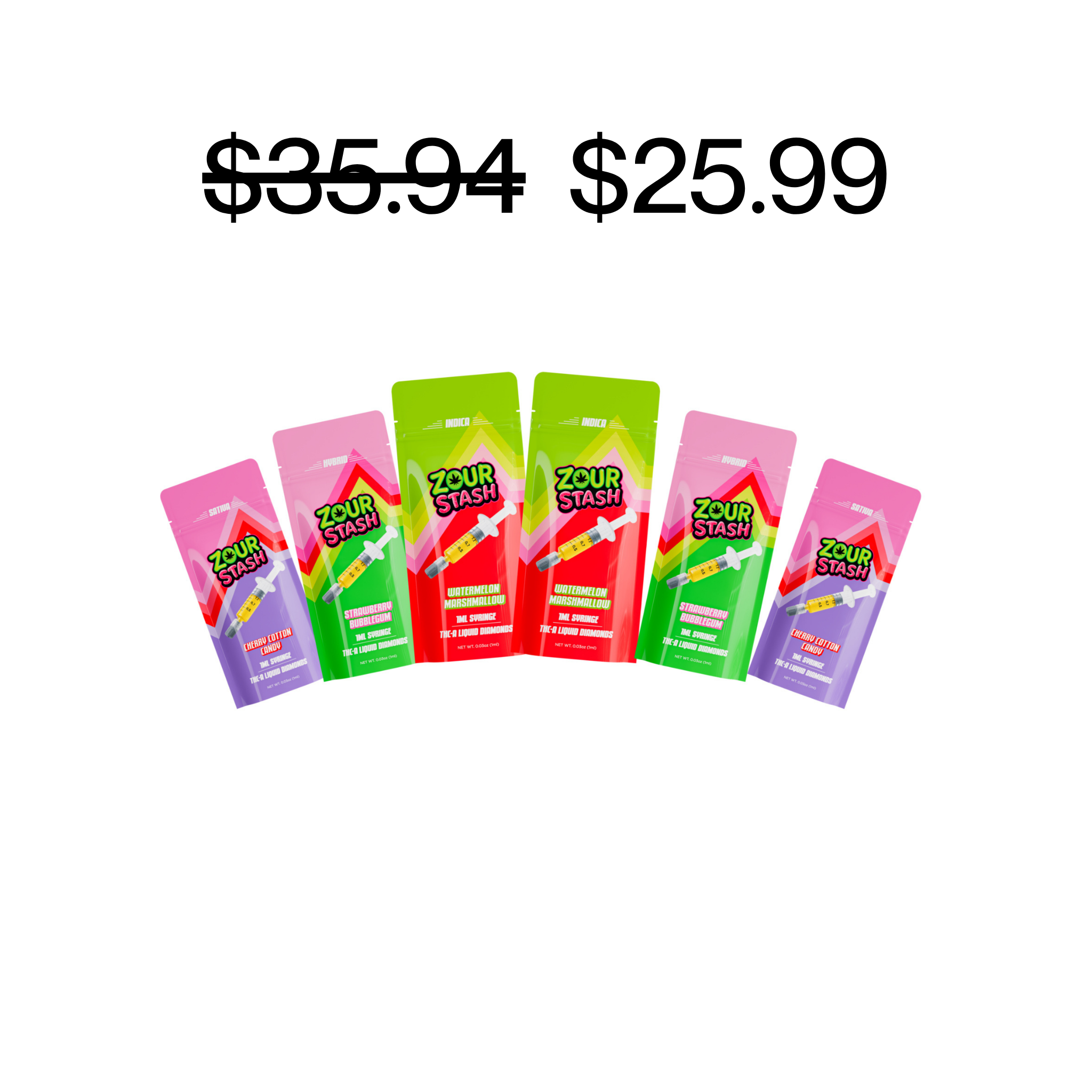 ZOUR Syringe Value Pack