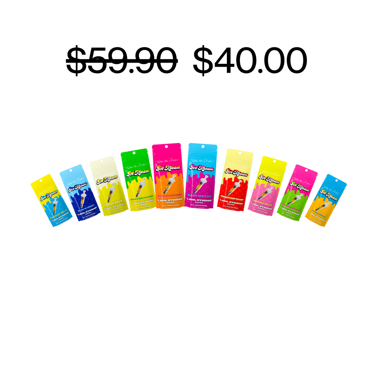 Ice Kream Syringe Value Pack