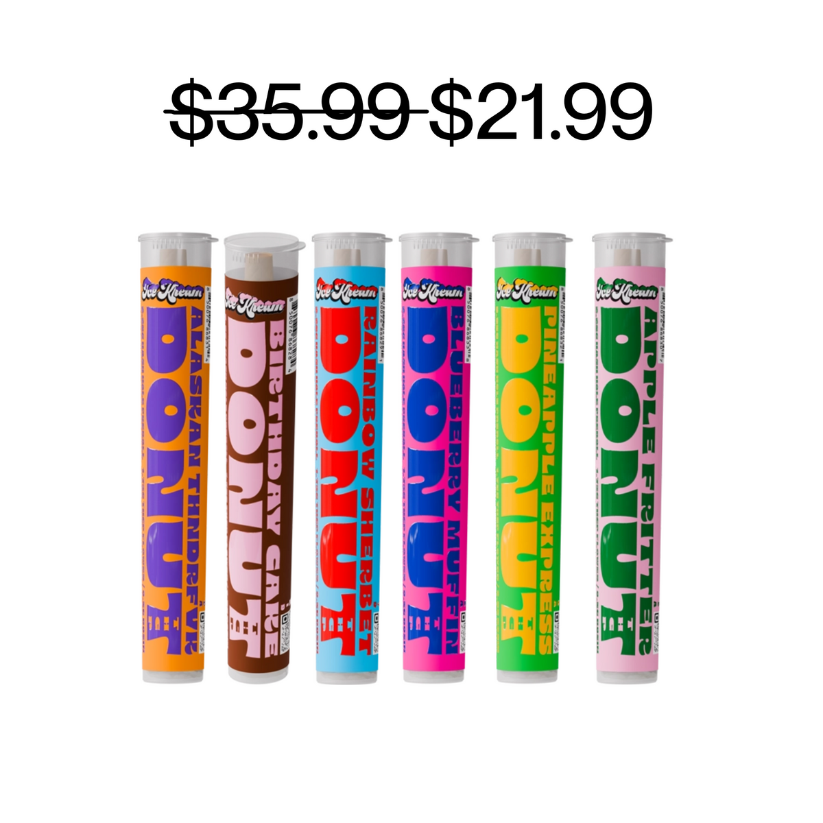 Ice Kream THCP Donut Value Pack