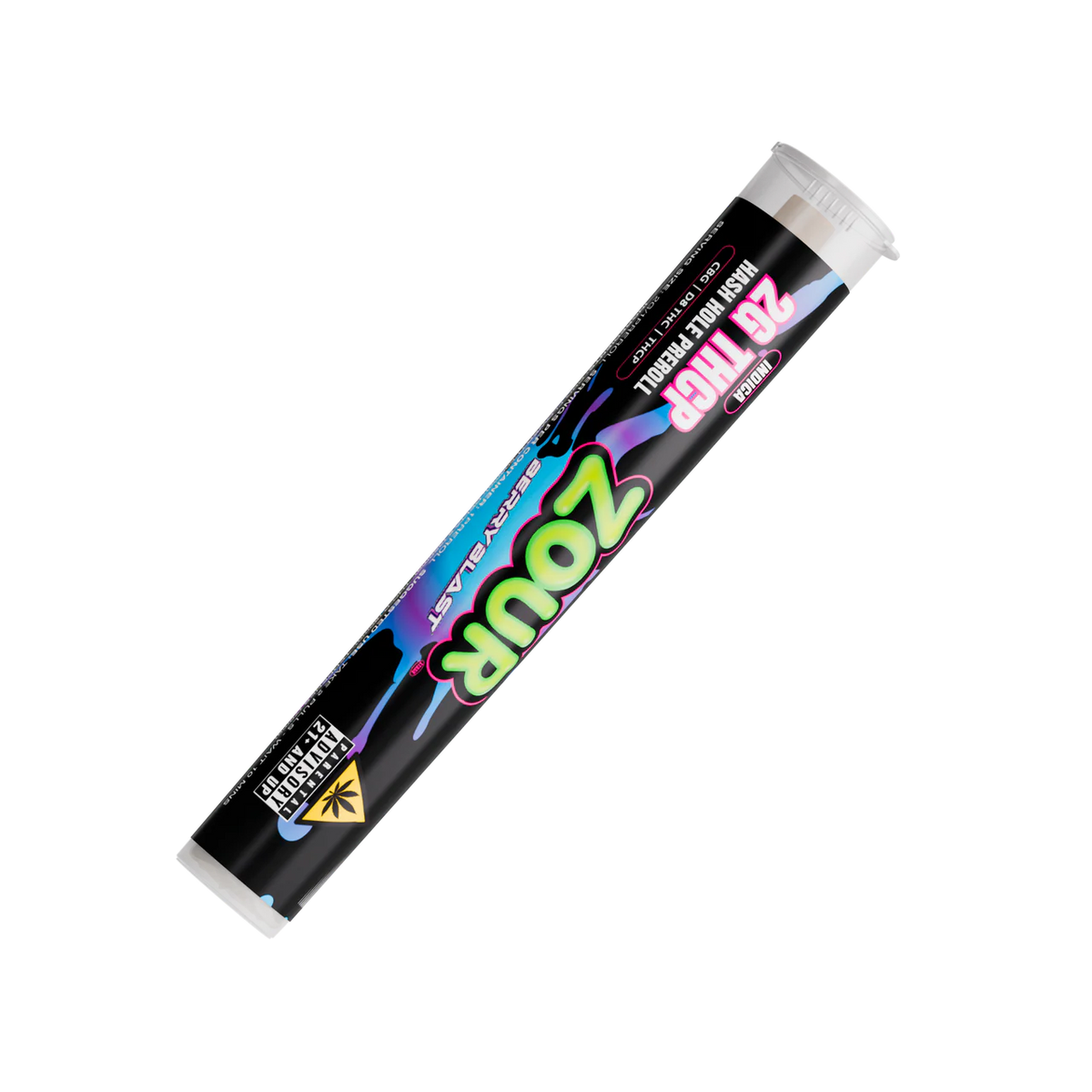 Zour Stash Berry Blast THCP Hash Hole Sideways tube