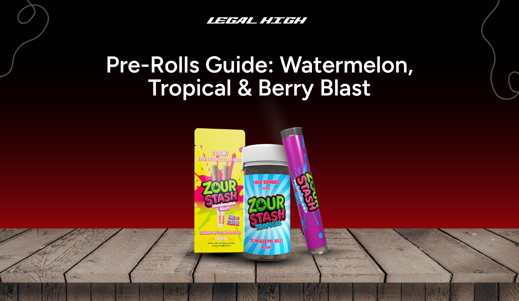 Pre-Rolls Guide: Watermelon, Tropical & Berry Blast