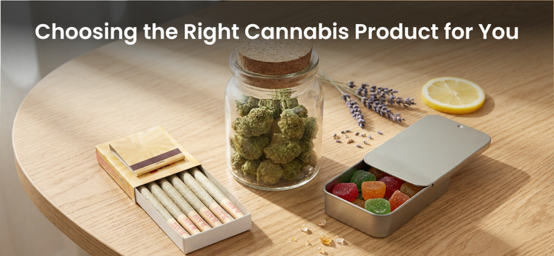 Choosing the Right Cannabis Product for You: A Comprehensive Guide