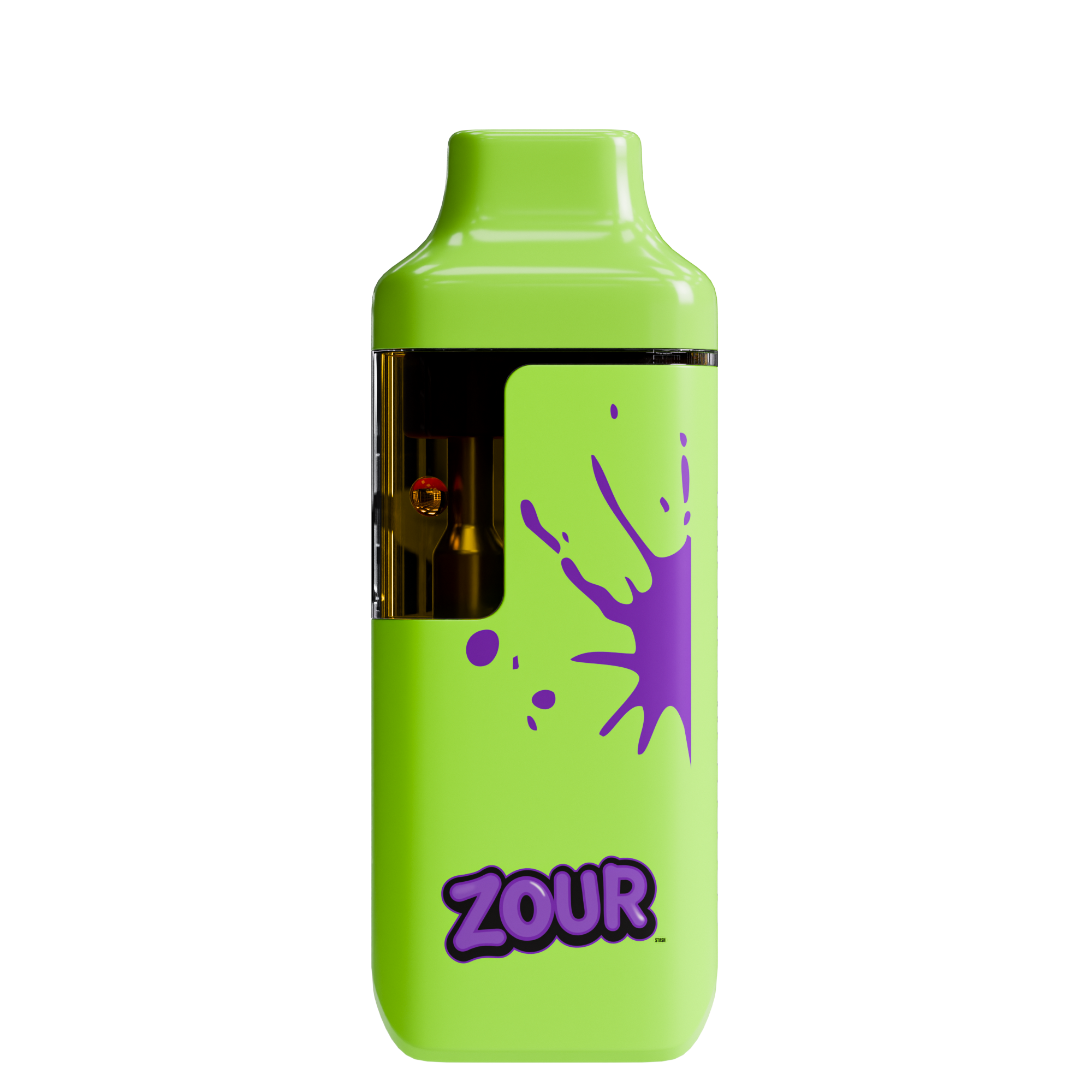 Zour Stash Grape Bubblegum 1.5ml THCA Device