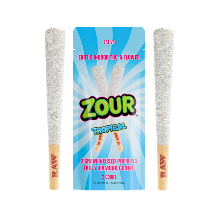 2CT TROPICAL COATED PREROLLS
