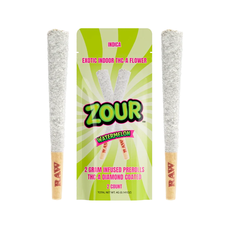 2CT WATERMELON COATED PREROLLS