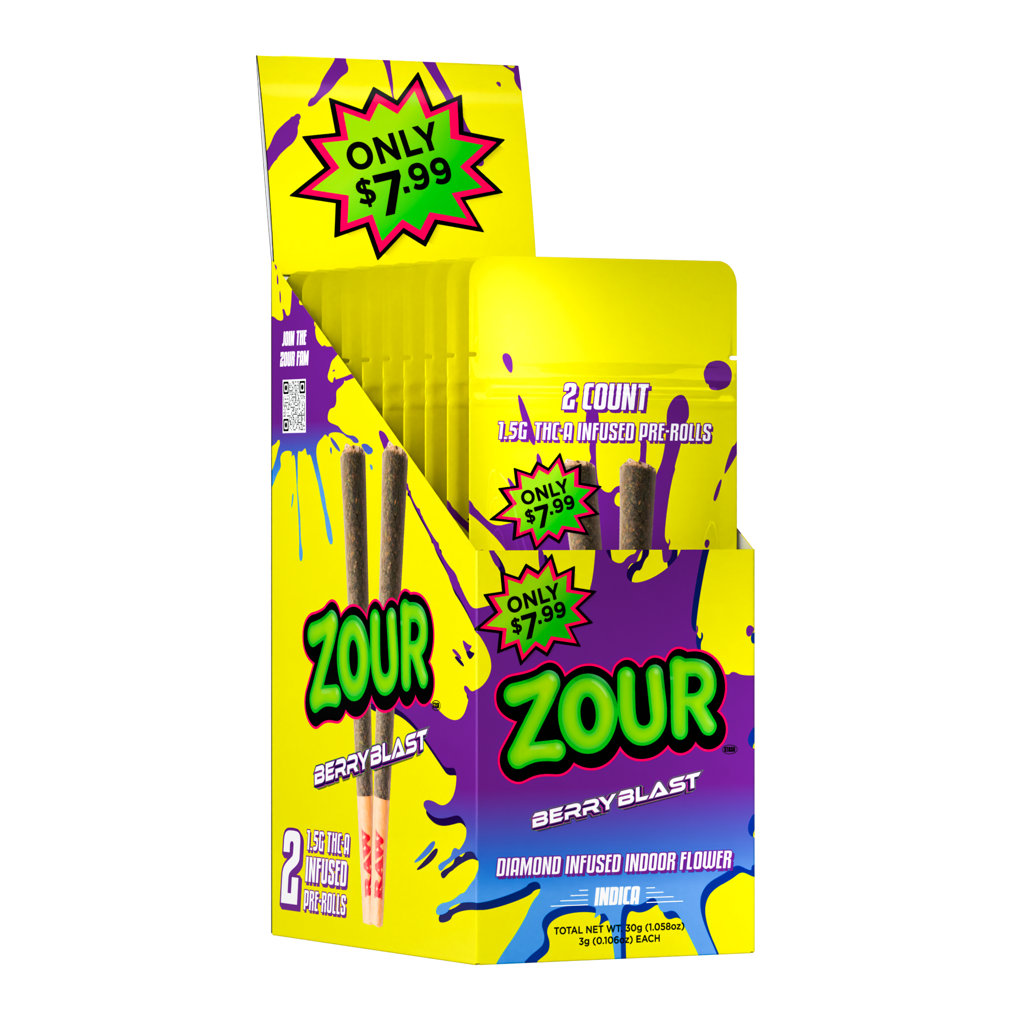 BERRY BLAST 2-PACK PREROLLS