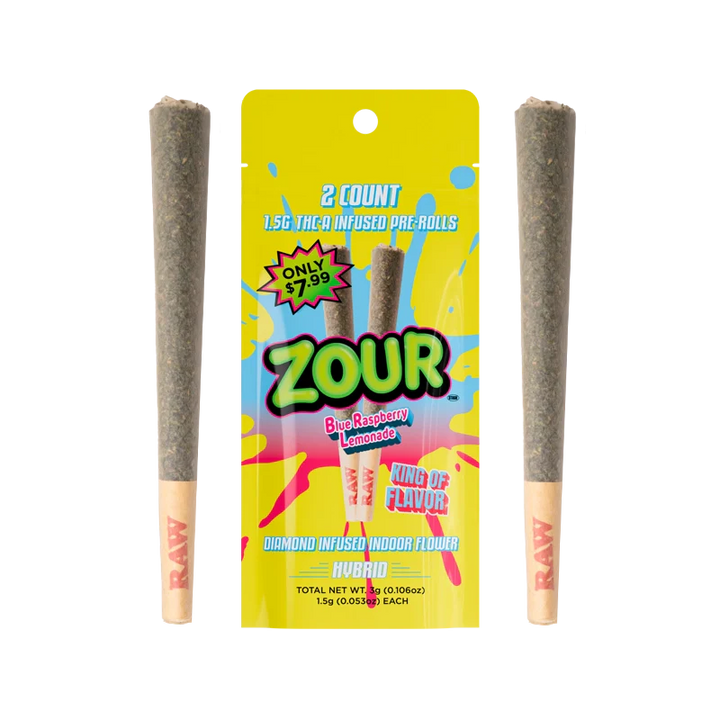 BLUE RASPBERRY LEMONADE 2-PACK PRE-ROLLS