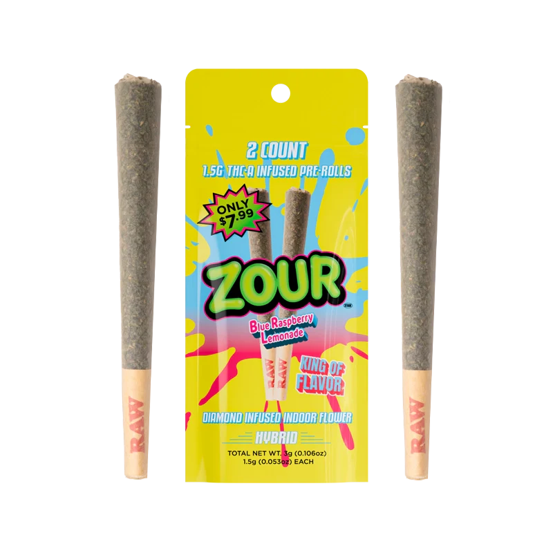 BLUE RASPBERRY LEMONADE 2-PACK PRE-ROLLS