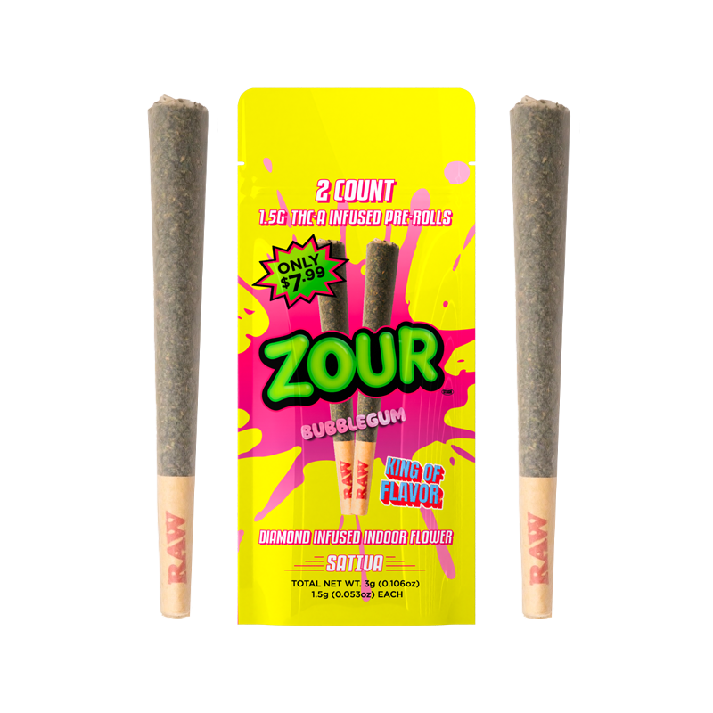 BUBBLEGUM 2-PACK PREROLLS