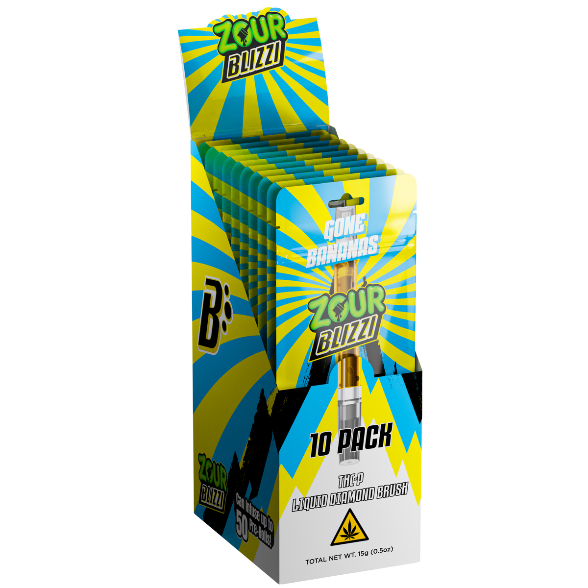 Zour Blizzi - Gone Bananas - 1.5g Brush