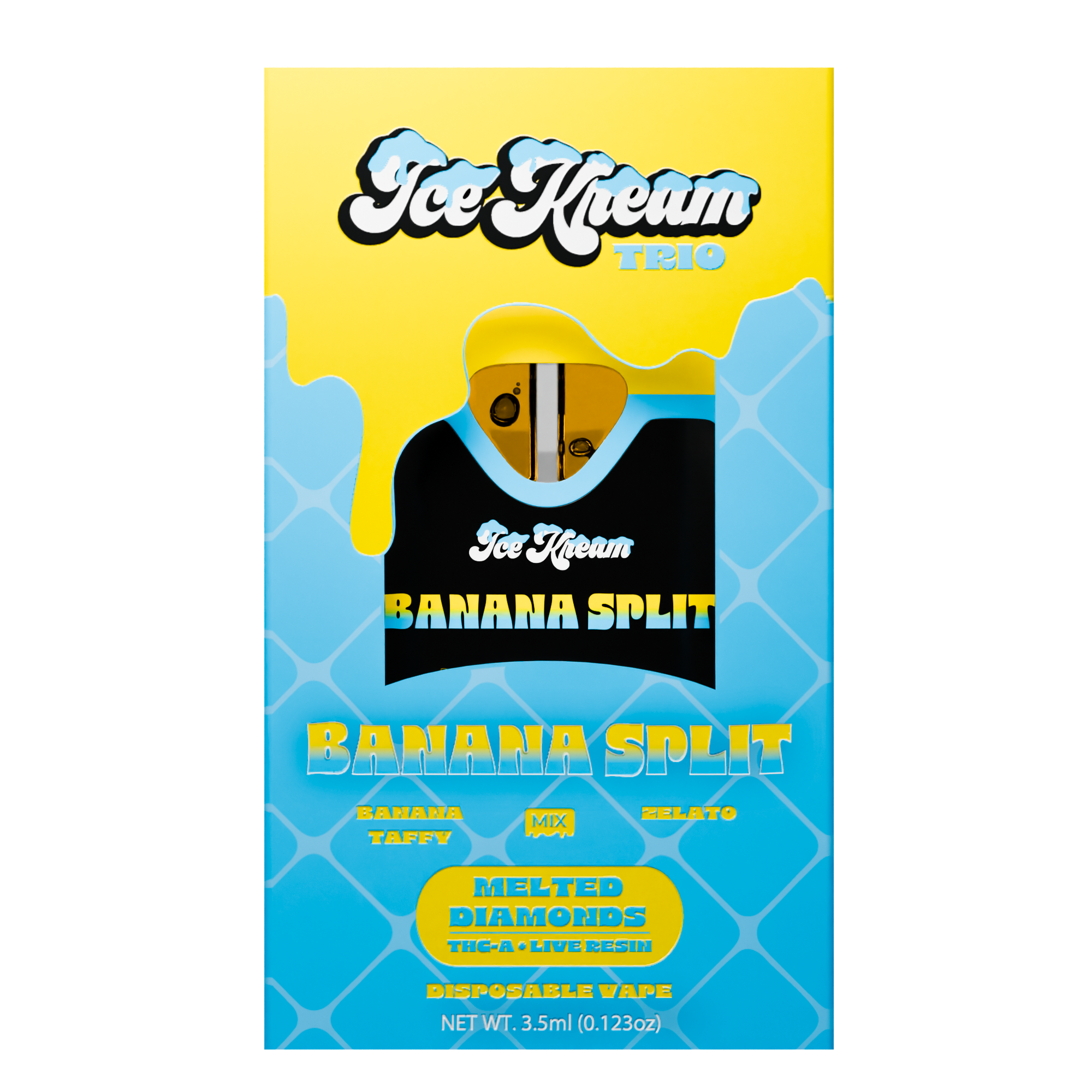 Ice Kream Banana Split 3.5ML Trio Device