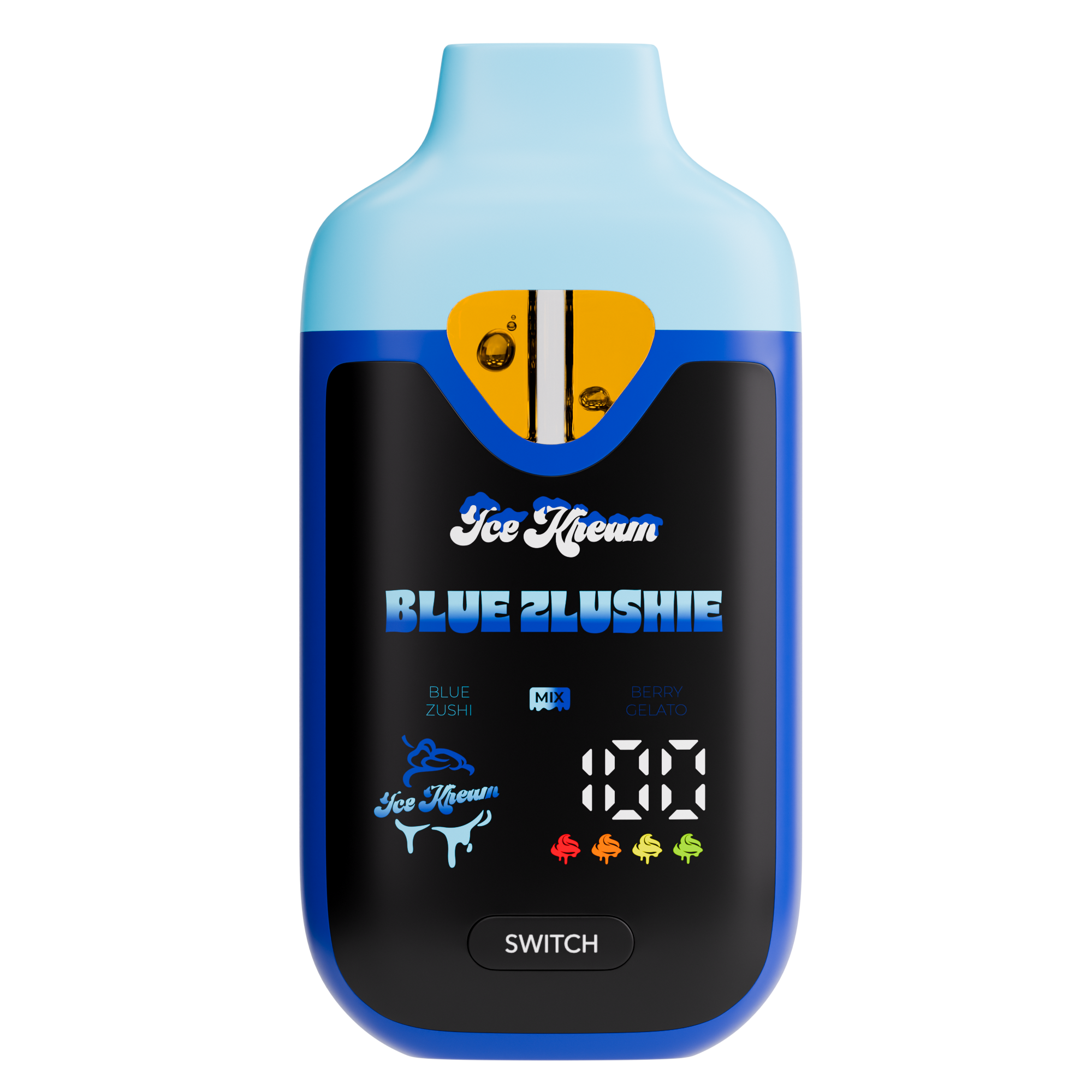 Ice Kream Blue Zlushie 3.5ML Trio Device