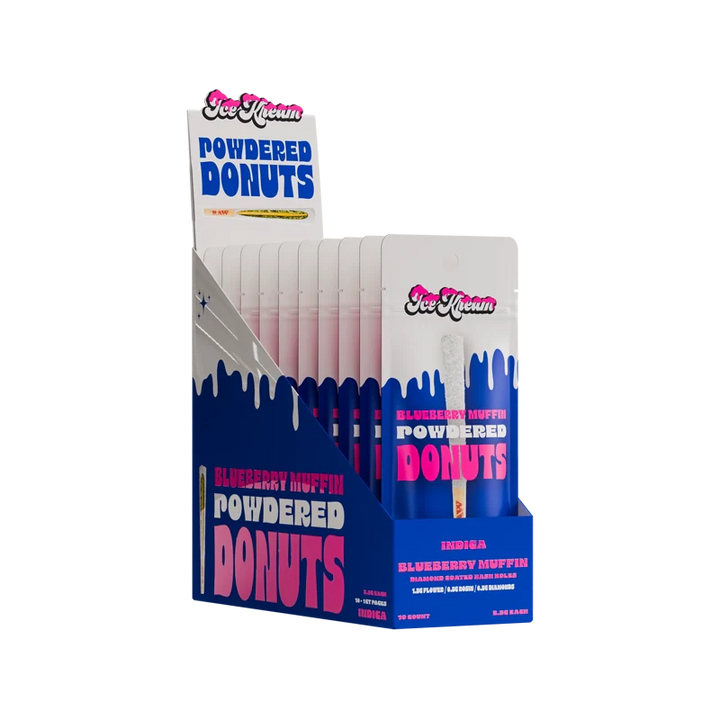 POWDERED DONUT BLUEBERRY MUFFIN