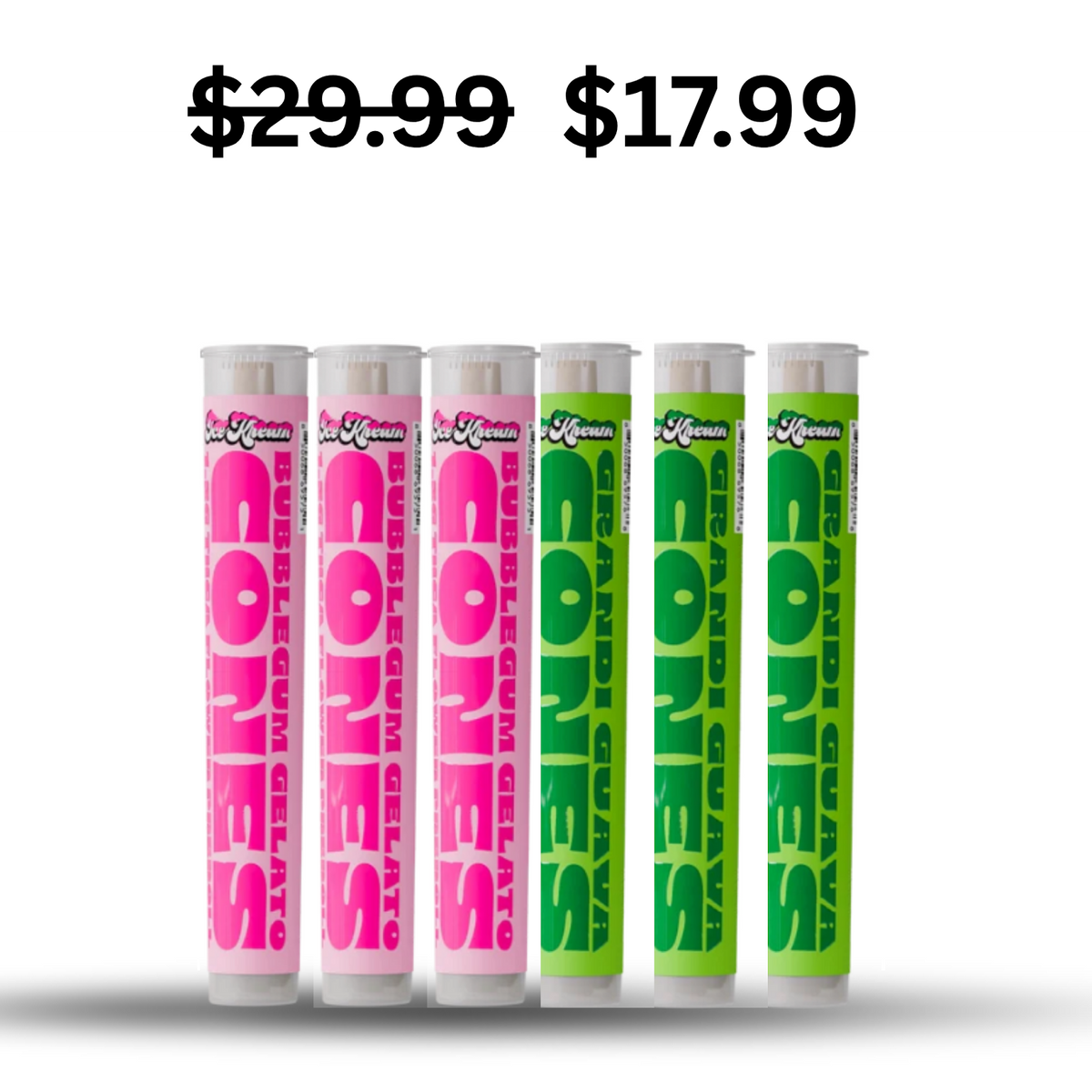 Ice Kream THCP Cones Value Pack