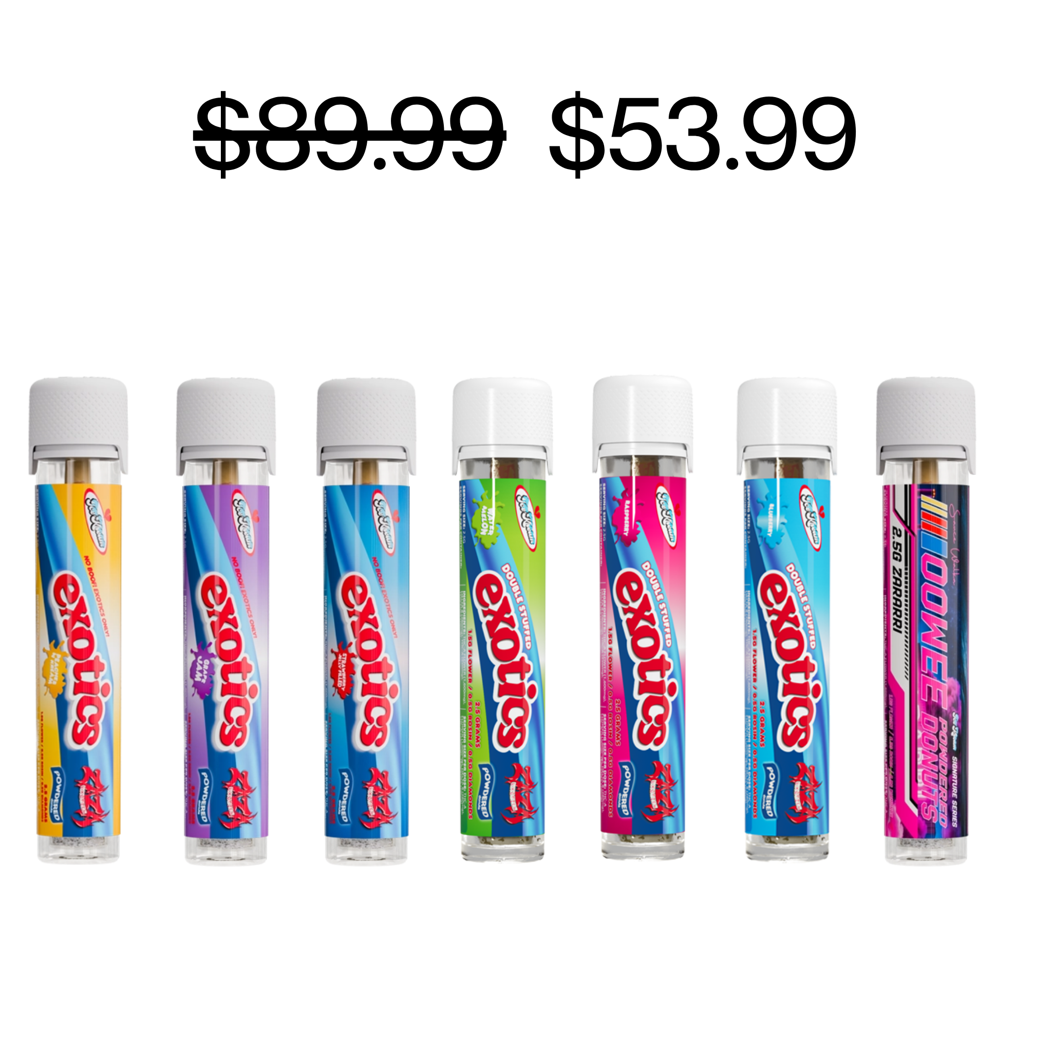 Ice Kream THCA Exotics Value Pack