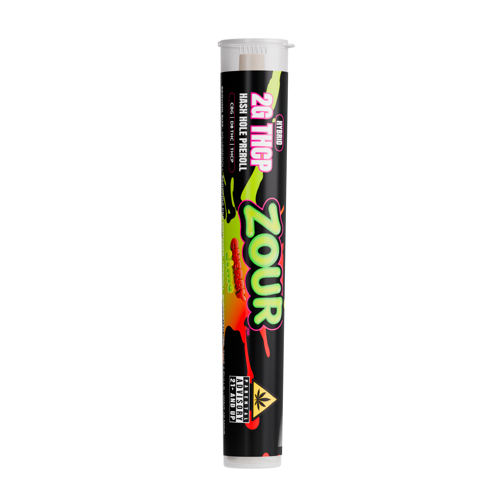 ZOUR STASH THCP CHERRY LIME HASH HOLES