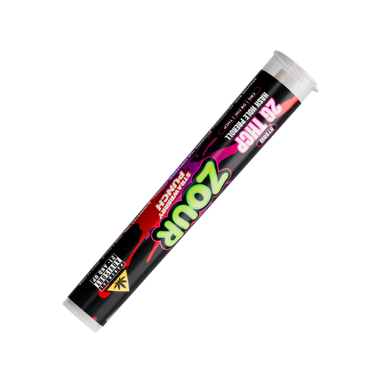 ZOUR STASH THCP STRAWBERRY PUNCH HASH HOLES