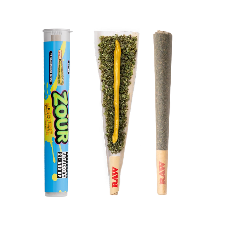 ZOUR STASH THCA ELECTRIC LEMONADE HASH HOLES