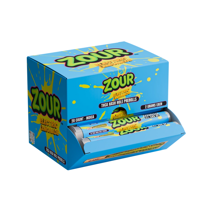 ZOUR STASH THCA ELECTRIC LEMONADE HASH HOLES