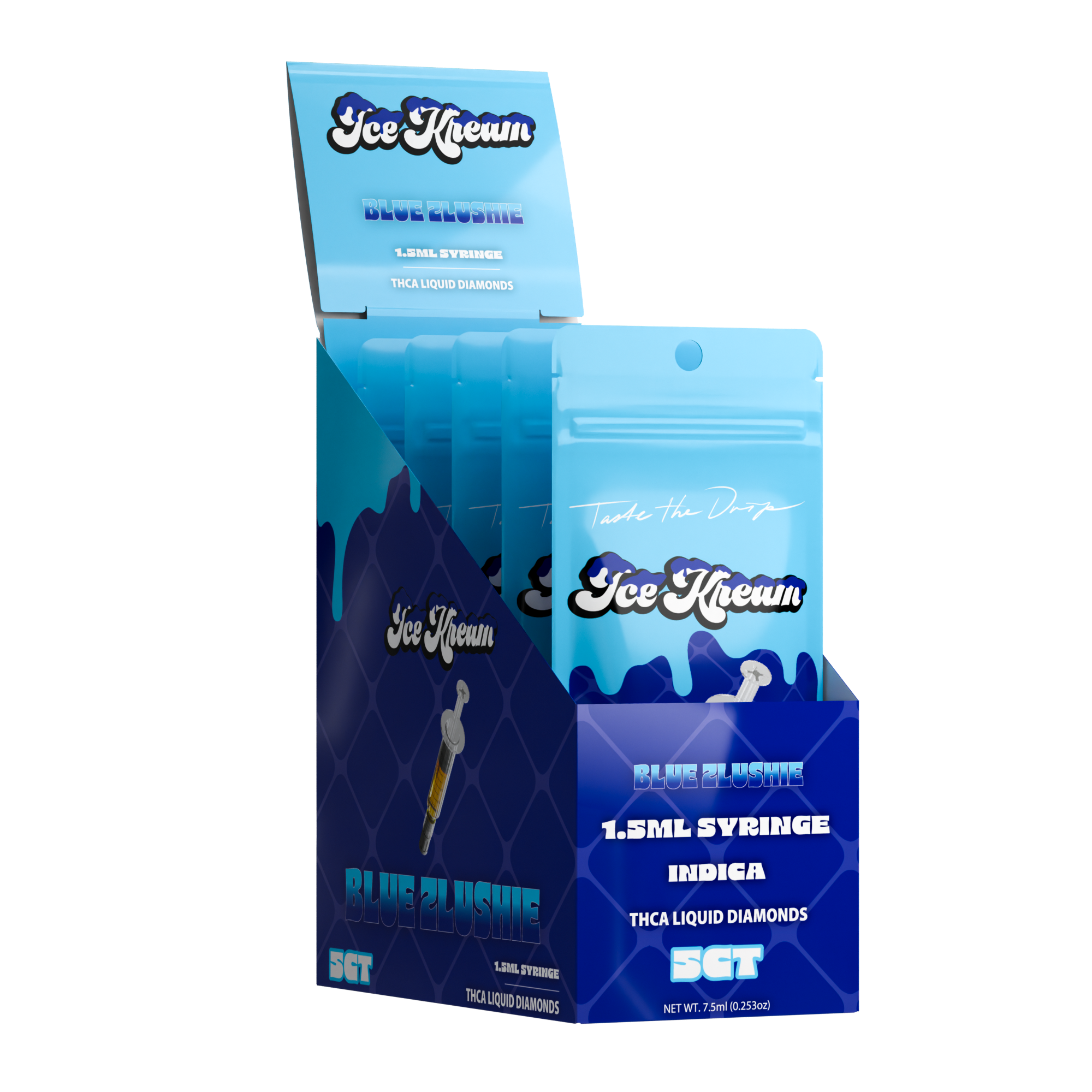 Ice Kream – Blue Zlushie THCA Syringe (1ML)