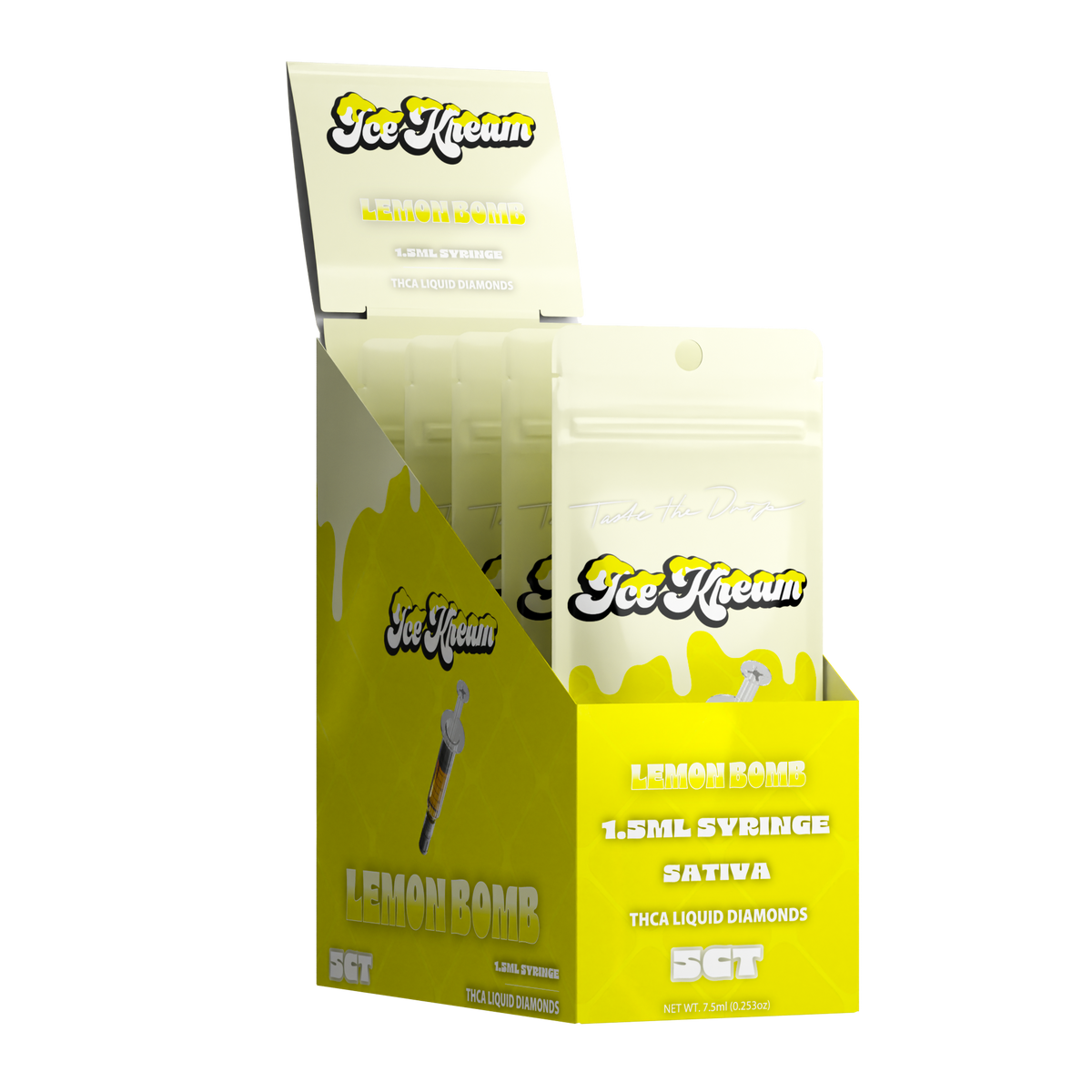 Ice Kream – Lemon Bomb THCA Syringe (1ML)