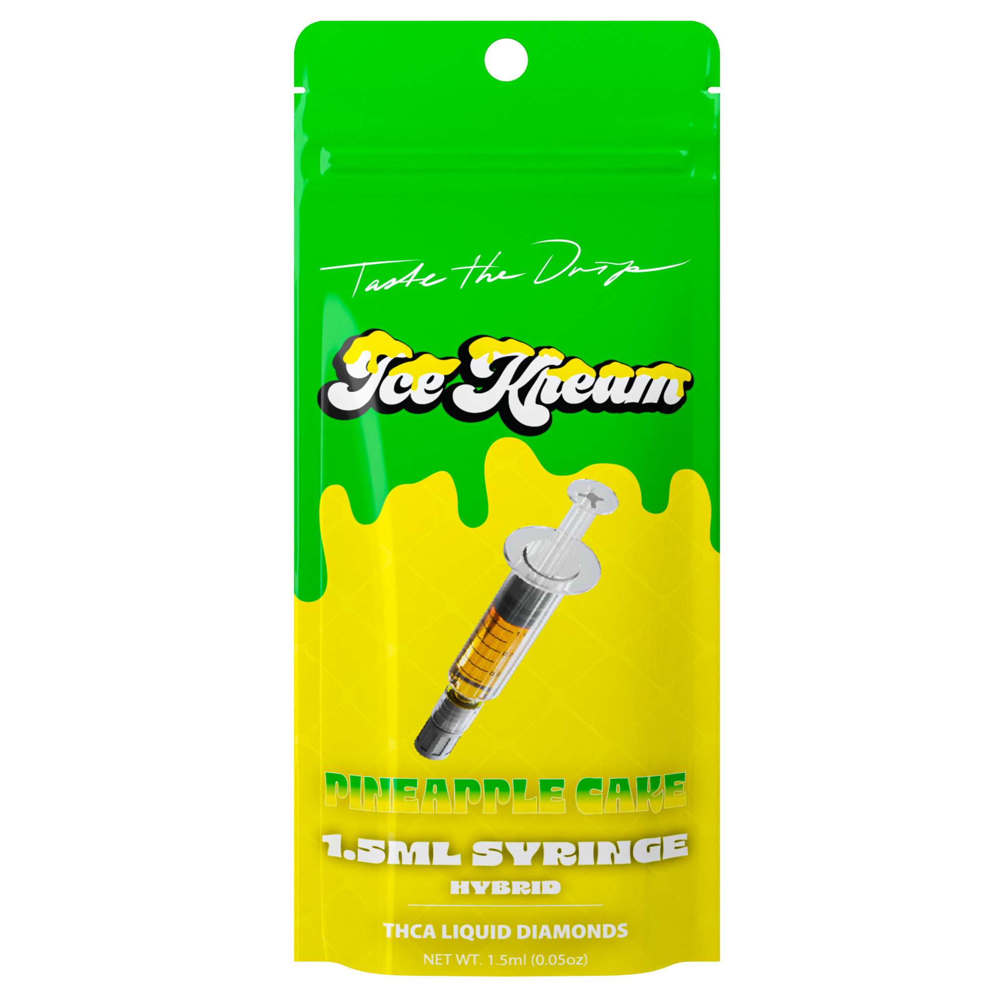 Ice Kream - Pineapple Cake THCA Syringe (1ML)