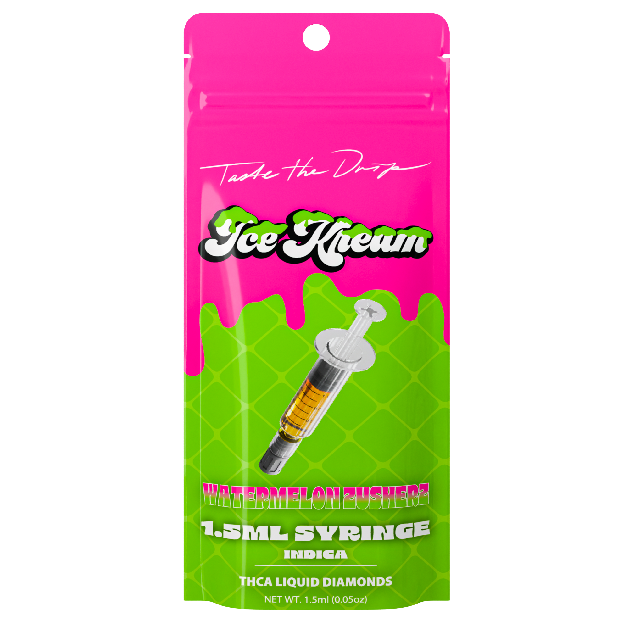 Ice Kream – Watermelon Zusherz THCA Syringe (1ML)