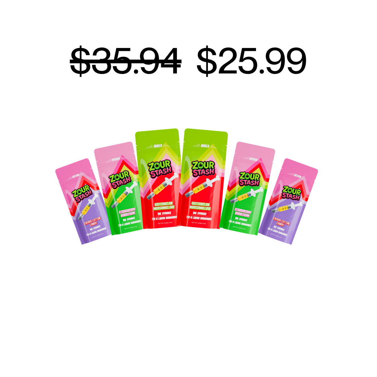 ZOUR Syringe Value Pack