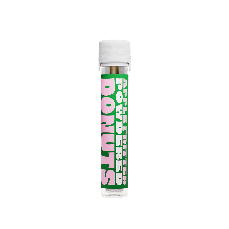 Ice Kream Apple Fritter Powdered Donut THCA Coated Pre-Rolln tube