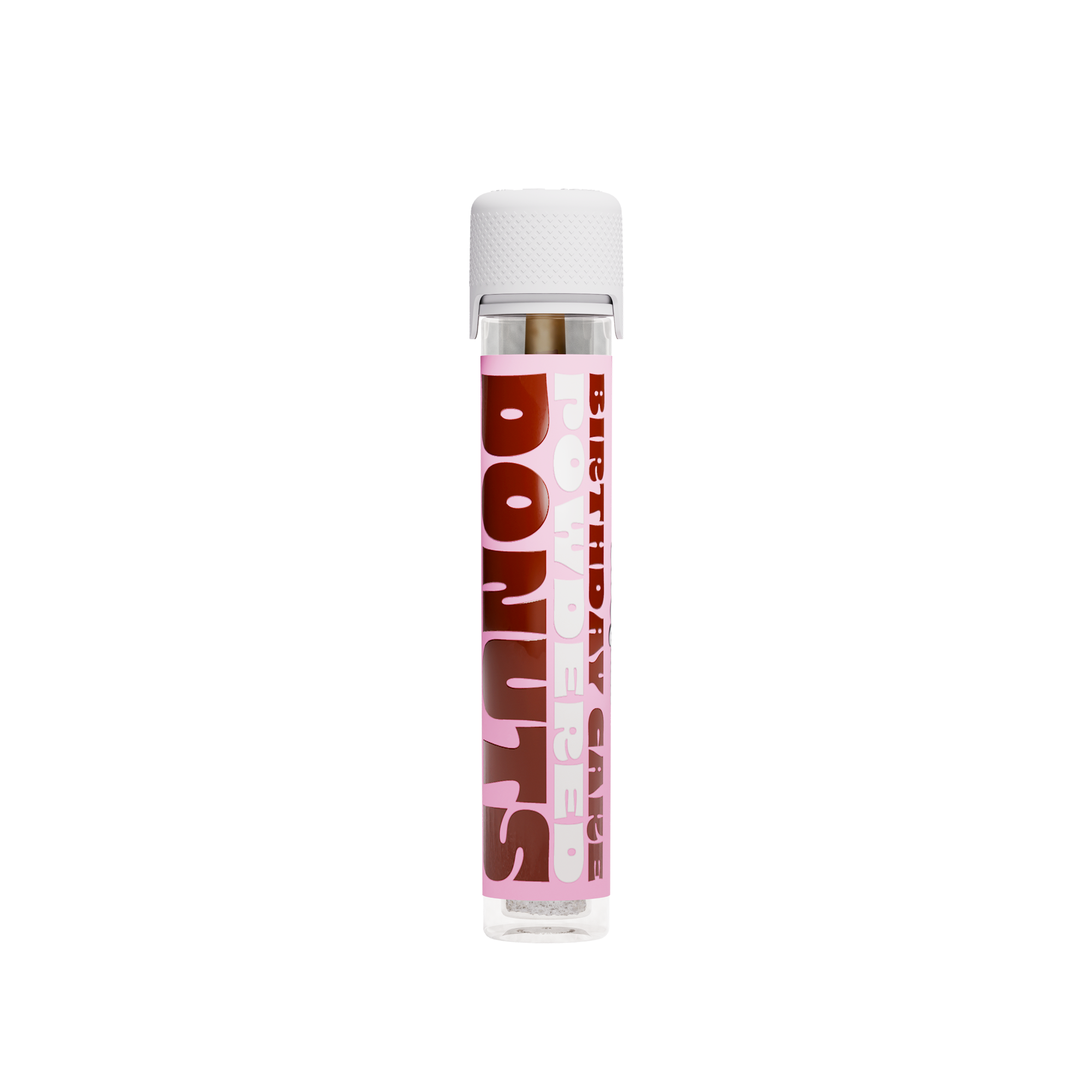 Ice Kream Birthday Cake Powdered Donut THCA Pre-Roll Tube