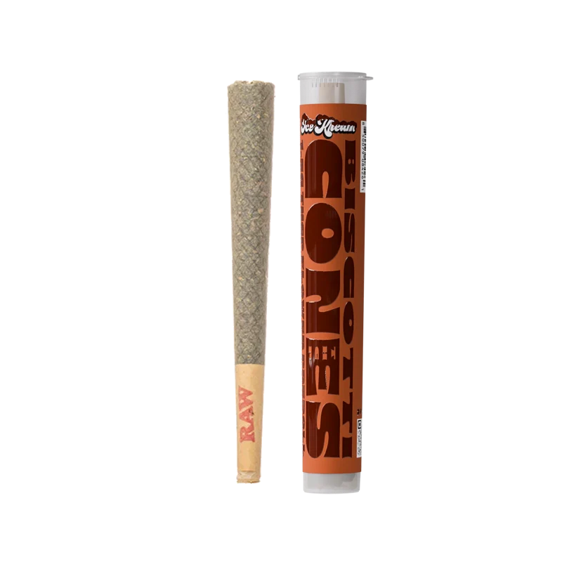 Ice Kream Biscotti THCP Cones Pre-Roll with labeled tube