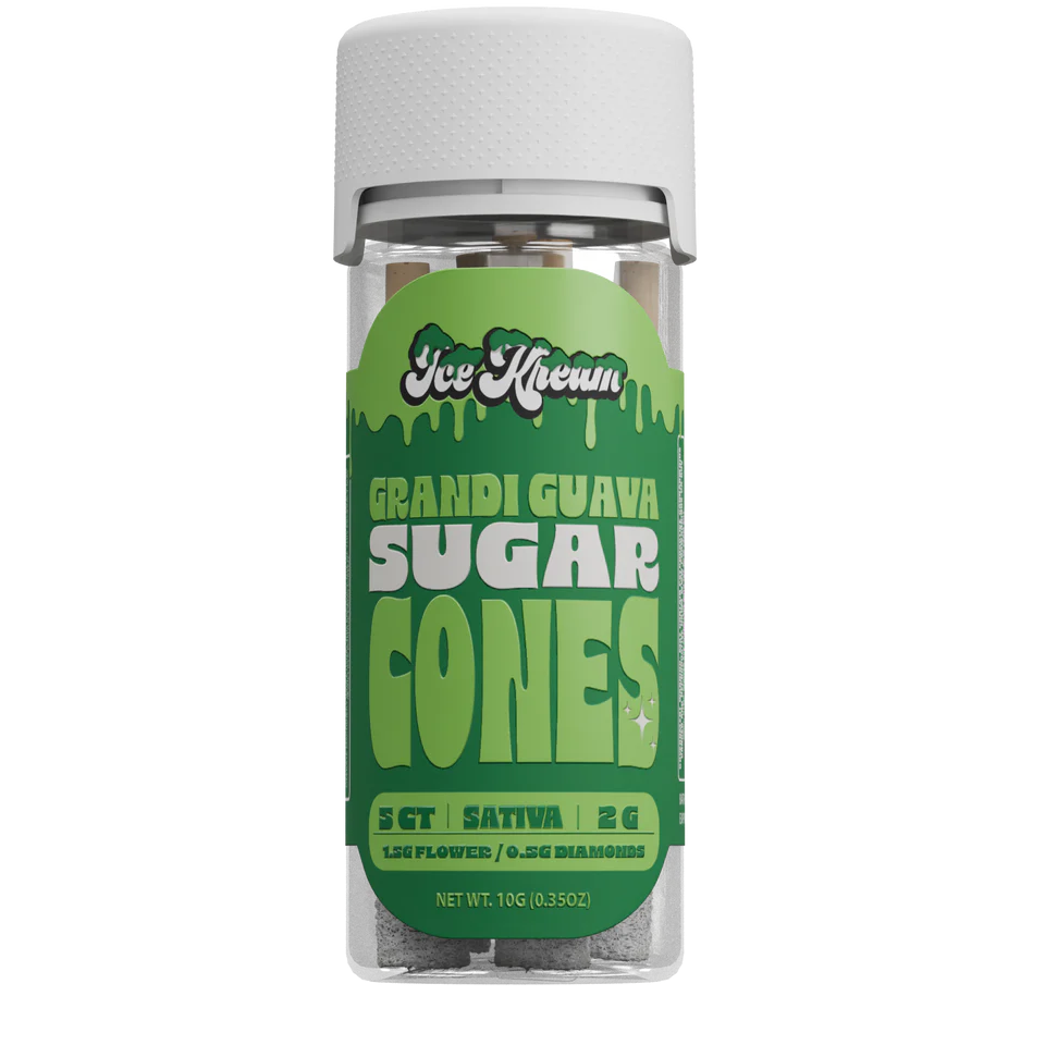 Ice Kream Grandi Guava THCA Sugar Cones Jara