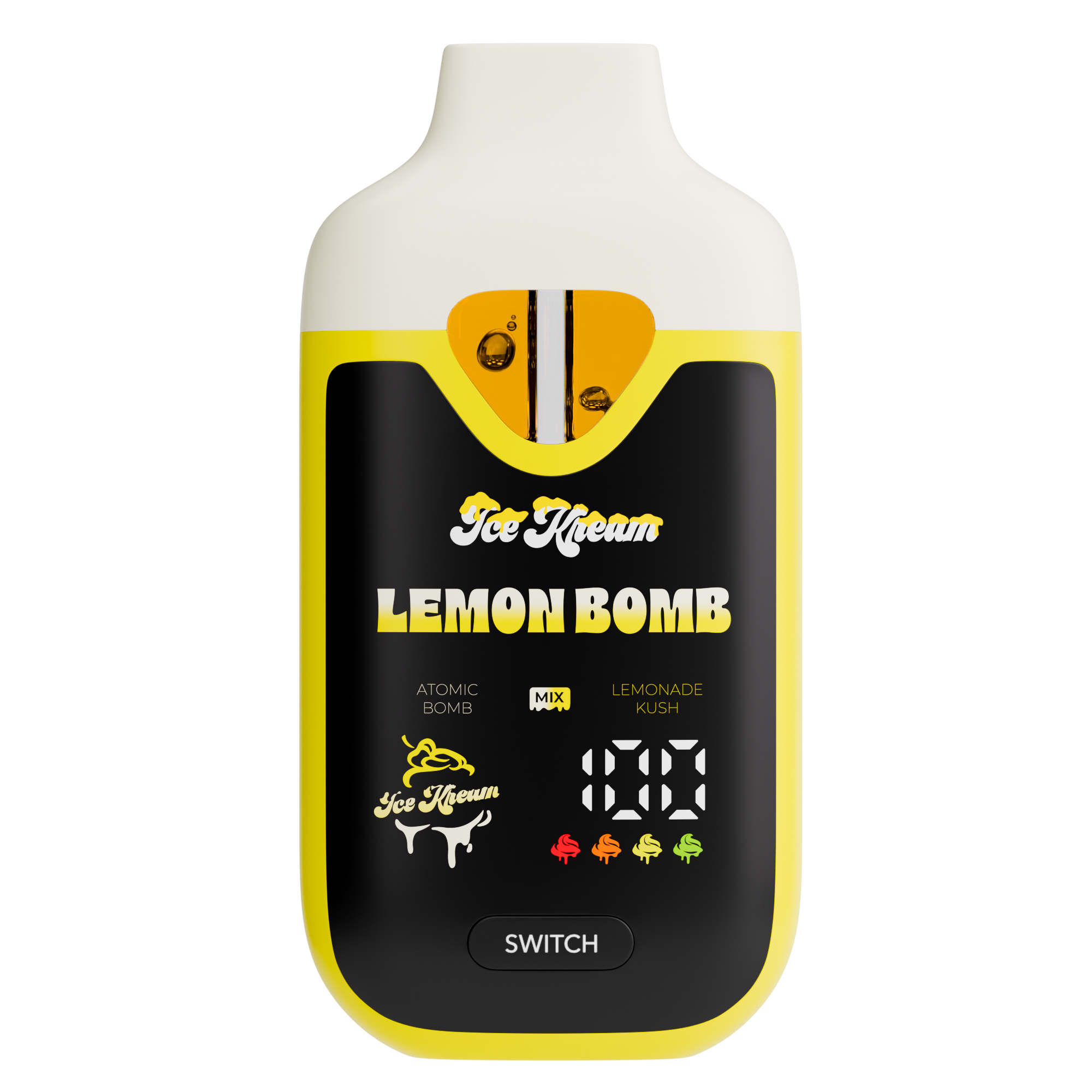 Ice Kream Lemon Bomb 3.5ML THCA Trio Device
