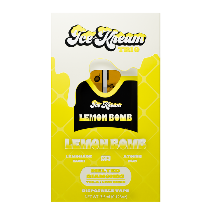 Ice Kream Lemon Bomb Trio Vape