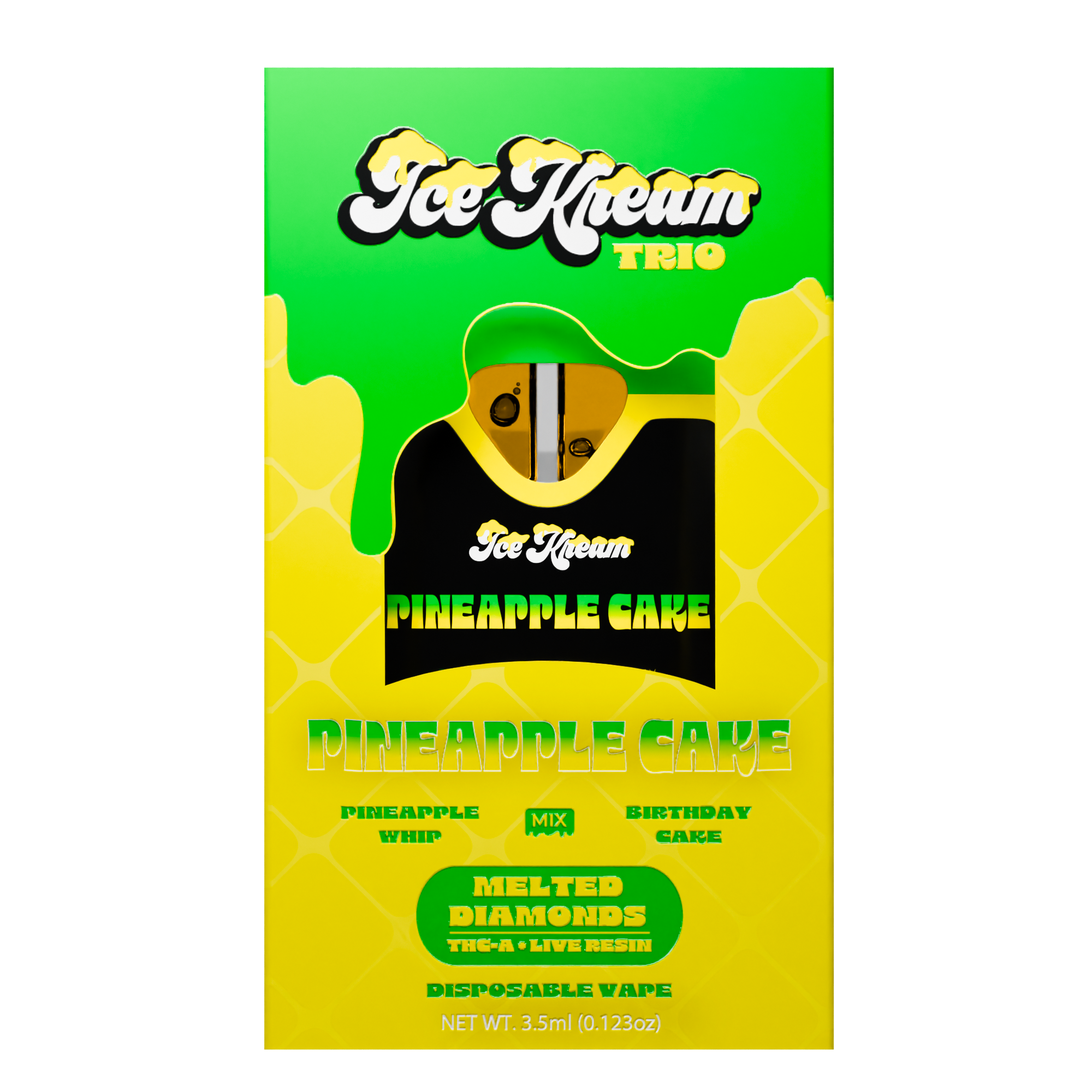 Ice Kream Pineapple Cake 3.5ML Trio Device