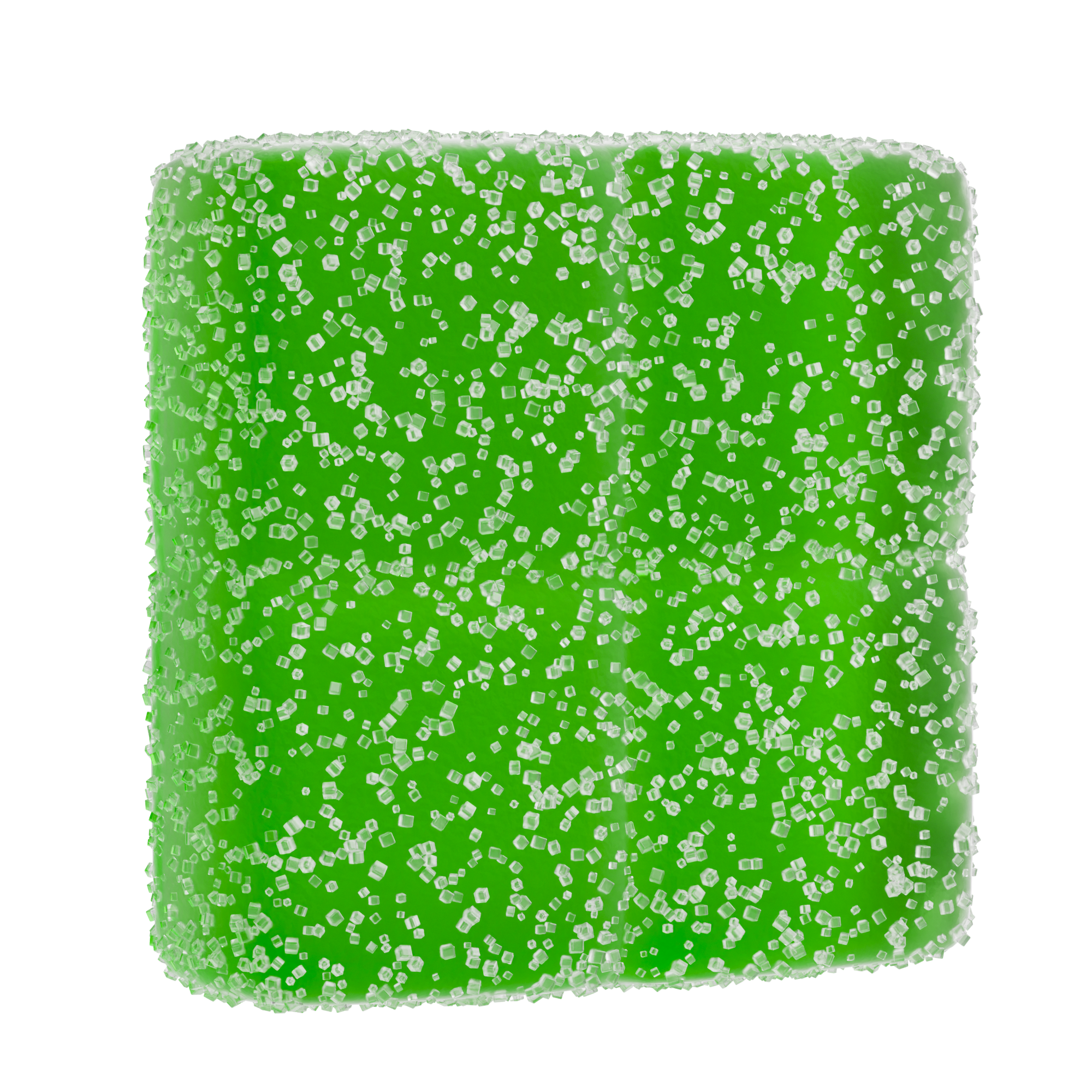Ice Kream Sour Green Apple Single 2000mg Gummy