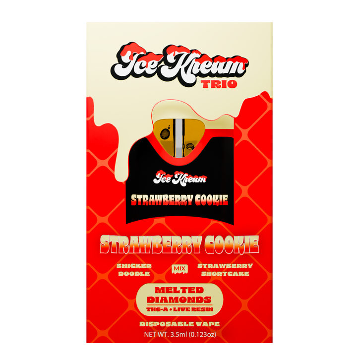 Ice Kream Strawberry Cookie Trio Vape