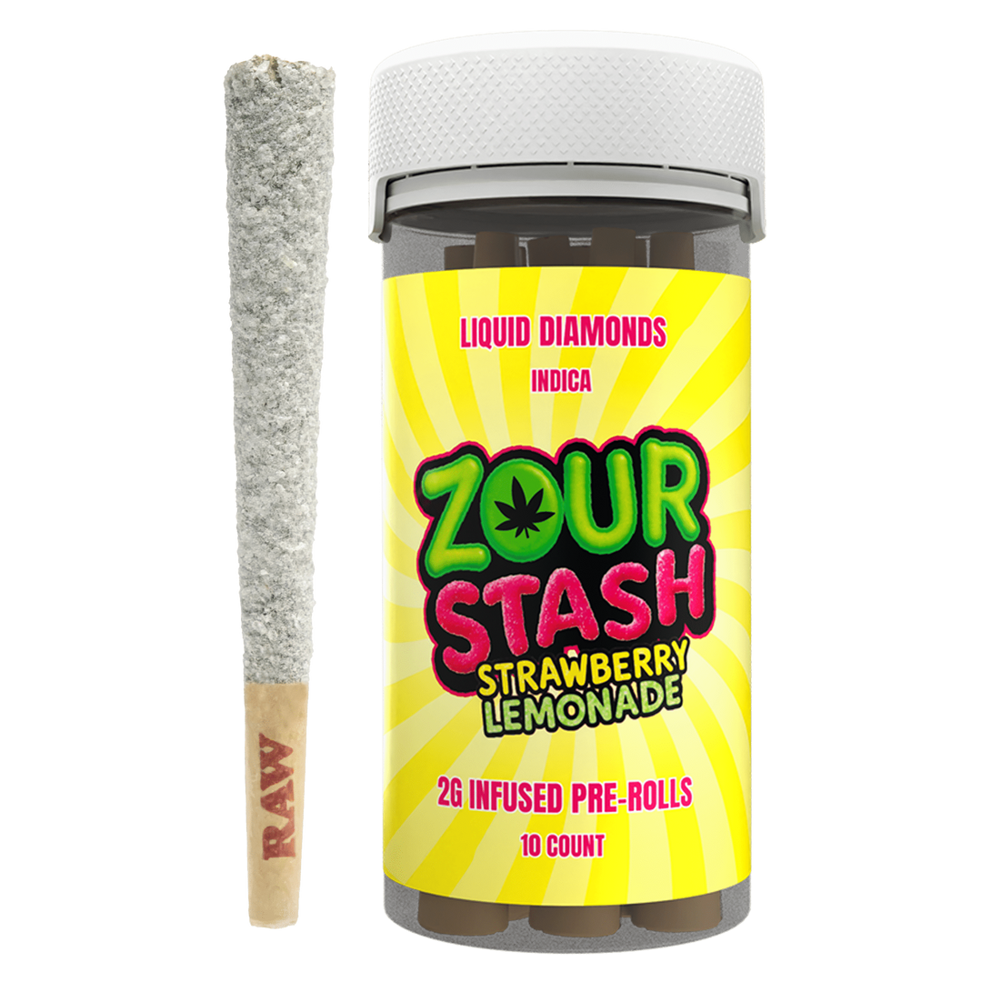 Zour Stash Strawberry Lemonade Pre-Roll 10ct