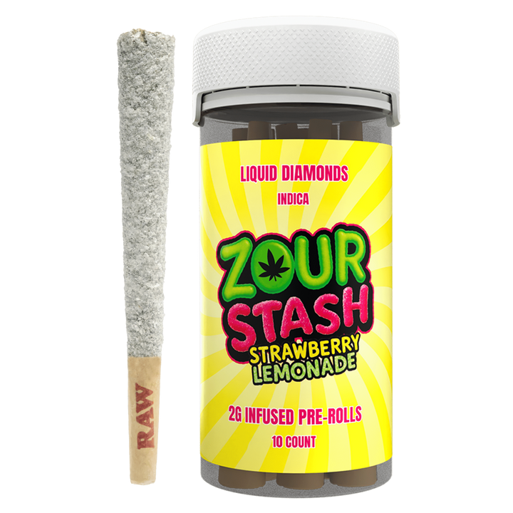 Zour Stash Strawberry Lemonade Pre-Roll 10ct