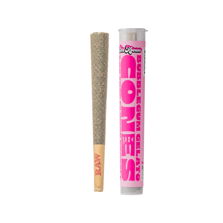 THCP BUBBLGUM GELATO CONES